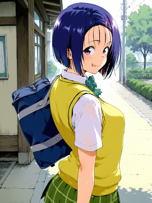 [AI Generated] (Haniodon)  sairenji haruna (uncensored)_79_sairenji001_79