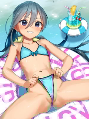 [アジサイデンデン (川上六角、小鳥遊レイ)] 清霜といっしょにバカンスしよ! (艦隊これくしょん -艦これ-) [DL版]_24_btip
