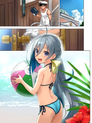 [アジサイデンデン (川上六角、小鳥遊レイ)] 清霜といっしょにバカンスしよ! (艦隊これくしょん -艦これ-) [DL版]_25_byqb