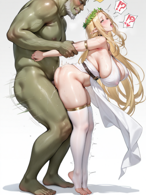 [转生在巨乳太太隔壁的牛头人] The Defeat and Fall of the Black Beast Spirit (AI Generated)_045__45