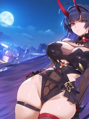 [QosLouisAI]BBC Fuck Raiden Mei 100P