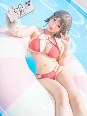 [HaneAme雨波] 橘爆夏日！泳裝｜Original Tangerine Heat swimsuit_32_otay