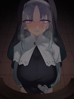 [雨音連鎖予報 (倉崎あや)] シスタークロエの祓魔報告―淫魔に敗北した姉さんは皆の前で再び辱められる―[个人机翻]_107_fbci