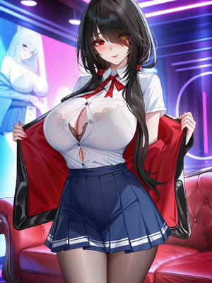 [QosLouisAI] Nightclub：BBC Fuck Kurumi 72P_0001