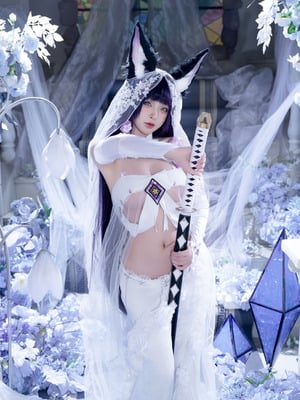 清水由乃 - 碧蓝航线 武藏 紫藤花_12_ennd