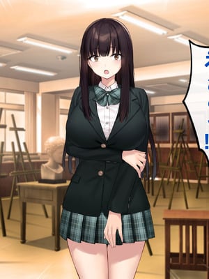 [Umour (神坂ろん)] 巨乳な先輩？巨乳な幼なじみ？二人とハーレムH…する？_002_nhyc