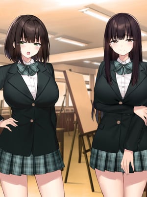 [Umour (神坂ろん)] 巨乳な先輩？巨乳な幼なじみ？二人とハーレムH…する？_272_rtmq