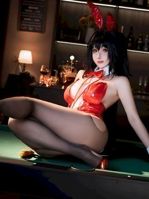 Rioko凉凉子 - 碧蓝航线 大凤 桌球兔女郎_32