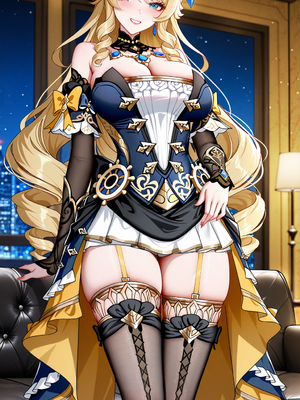 [QosLouisAI] Req：BBC Fuck Navia 64P 娜维娅蓝色蕾丝_0004