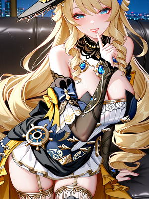[QosLouisAI] Req：BBC Fuck Navia 64P 娜维娅蓝色蕾丝_0010