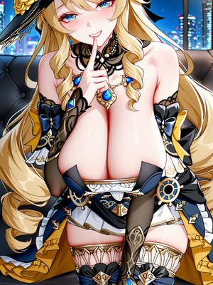 [QosLouisAI] Req：BBC Fuck Navia 64P 娜维娅蓝色蕾丝_0011