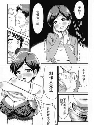 (COMIC1☆26) [まんじゅうこわい (Pizaman)] 佐々木親子のHなたいけつ!! (アイドルマスター シンデレラガールズ) [黄记汉化组]_13