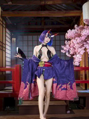 九柒喵 - 酒吞童子 原皮 (FGO)_65_qrai