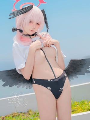 咬一口兔娘ovo (Yaokoututu) - 8月作品『下江小春 泳装』 Honey_09_gimb