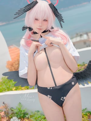 咬一口兔娘ovo (Yaokoututu) - 8月作品『下江小春 泳装』 Honey_13_qbfb