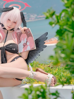 咬一口兔娘ovo (Yaokoututu) - 8月作品『下江小春 泳装』 Honey_26_dkvv