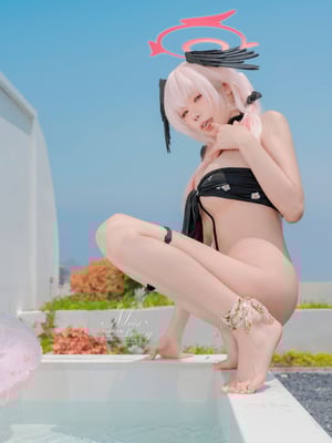 咬一口兔娘ovo (Yaokoututu) - 8月作品『下江小春 泳装』 Honey_76_mgjb