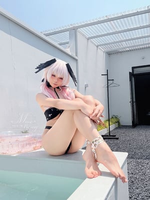 咬一口兔娘ovo (Yaokoututu) - 8月作品『下江小春 泳装』 Honey_93_pnsr