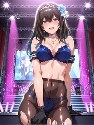EroMomo - Fumika Sagisawa 鷺沢文香  (Patreon) (AI Generated)