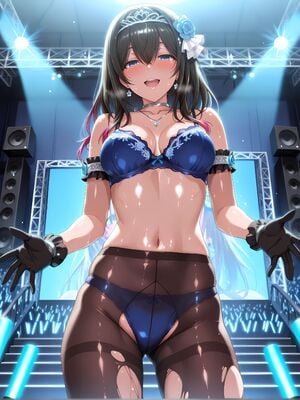 EroMomo - Fumika Sagisawa 鷺沢文香  (Patreon) (AI Generated)_005_Fumika_5