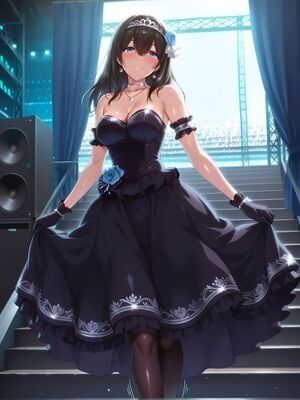 EroMomo - Fumika Sagisawa 鷺沢文香  (Patreon) (AI Generated)_008_Fumika_8