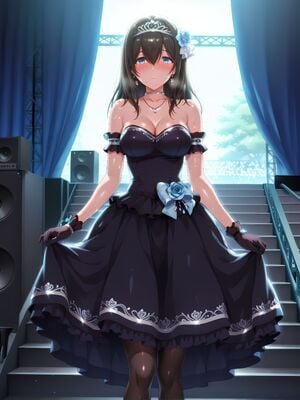 EroMomo - Fumika Sagisawa 鷺沢文香  (Patreon) (AI Generated)_016_Fumika_16