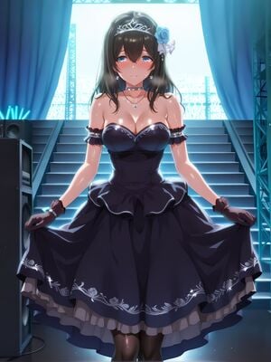 EroMomo - Fumika Sagisawa 鷺沢文香  (Patreon) (AI Generated)_017_Fumika_17