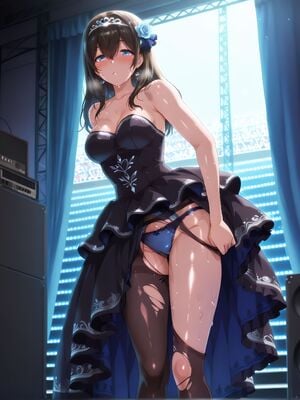 EroMomo - Fumika Sagisawa 鷺沢文香  (Patreon) (AI Generated)_215_Fumika_215