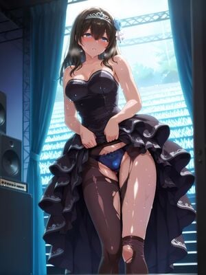 EroMomo - Fumika Sagisawa 鷺沢文香  (Patreon) (AI Generated)_216_Fumika_216