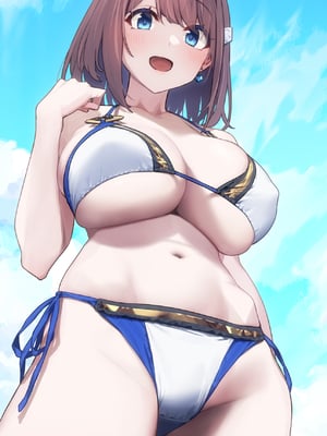[ぼに～] 水着一夜ちゃんのナンパされた後...