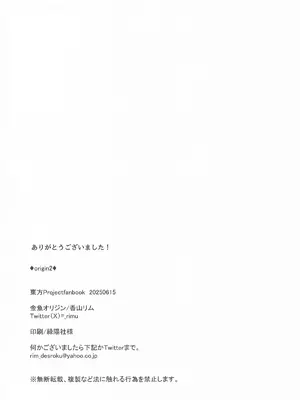 (名華祭19) [金魚オリジン (香山リム)] Origin2 (東方Project) [中国翻訳]_13