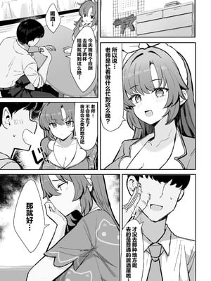 [ヴィヴィ堂 (クマ作民三)] ユウカとお泊まり 汗だくハメハメパーティ (ブルーアーカイブ)｜与优香一起过夜 大汗淋漓相亲相爱色色派对 [欶澜汉化组] [DL版]_06