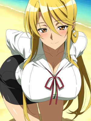 Ponchoman - Shizuka Marikawa - Highschool of the Dead ︱ (Patreon) [AI Generated]