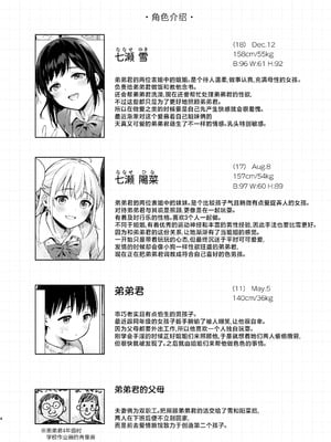 [あまくち少女 (うまくち醤油)] ないしょのつうがく 〜通学中や授業中のムラムラを親戚の美人JK姉妹とのHでリフレッシュします〜 [白杨汉化组] [DL版]_03