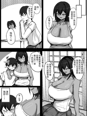 [青い星に生まれたダークエンジェル] 昔男だと思ってた褐色爆乳幼馴染とHする本 前編｜和以前以為是男生的褐色爆乳青梅竹馬色色的本本 前篇 [中文] [ペンギン堂]_006