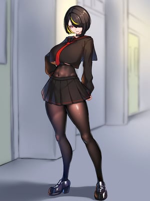 [ニーチェ (助ッチ)] ふたなり不良JKをところてん分からセックス！！【玉なし】_059