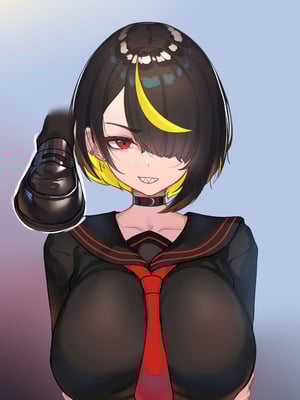 [ニーチェ (助ッチ)] ふたなり不良JKをところてん分からセックス！！【玉なし】_073