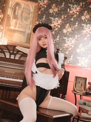 桜井宁宁 - 复古女仆_43