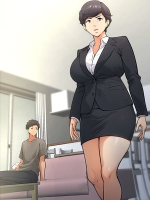 [ペンタクル (しみぱん)] 仕方なく母ちゃんとセックスします 1-6_0025