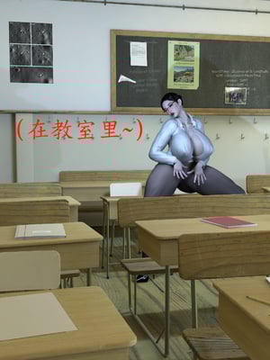 [噜噜鸽]淫荡丝袜教师王静_041
