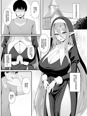 [ポテトボム (ONEDOO)] 発情期のエルフシスターさんは毎日浄化中 [空気系☆漢化] [DL版]_03
