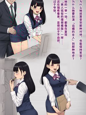 [トランス・トリビューン (綿谷)] 男性失格〜女装メス社員に堕ちた彼の幸福な末路〜 [中国翻訳]_252