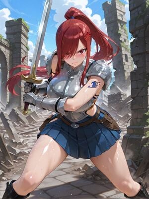 Oki Senpai -艾露莎 エルザ·スカーレット_004_Erza_4