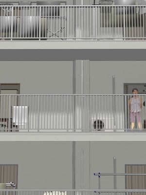 [モンシロ] 伯母に焦がれて17「昼下がりのベランダで、淫モラル交尾」シーズン3_0851