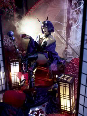 蠢沫沫 - 2025年09月自拍 - 酒吞童子 & 明日香 & 武藏 (？)_14