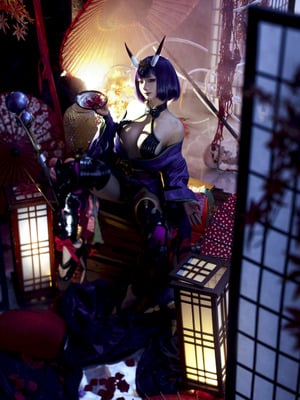 蠢沫沫 - 2025年09月自拍 - 酒吞童子 & 明日香 & 武藏 (？)_19