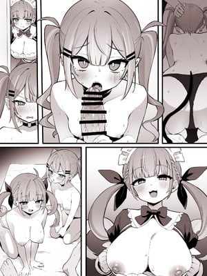 [こけもも] 眷属にフェラしてる所をみせつけるあ〇あと、ヤキモチを焼くト〇様 (ホロライブ)_10