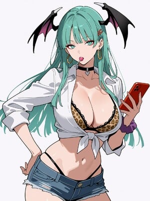 (MohumoAi) Morrigan Aensland_Morrigan_Aensland_1_019