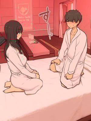 [わかまつ] 幼馴染同士、照れと緊張とぎこちなさがありつつの初ラブホ [ANDX個人漢化]_05