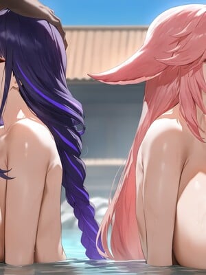 [Naezolt] Raiden & Yae Onsen_0025